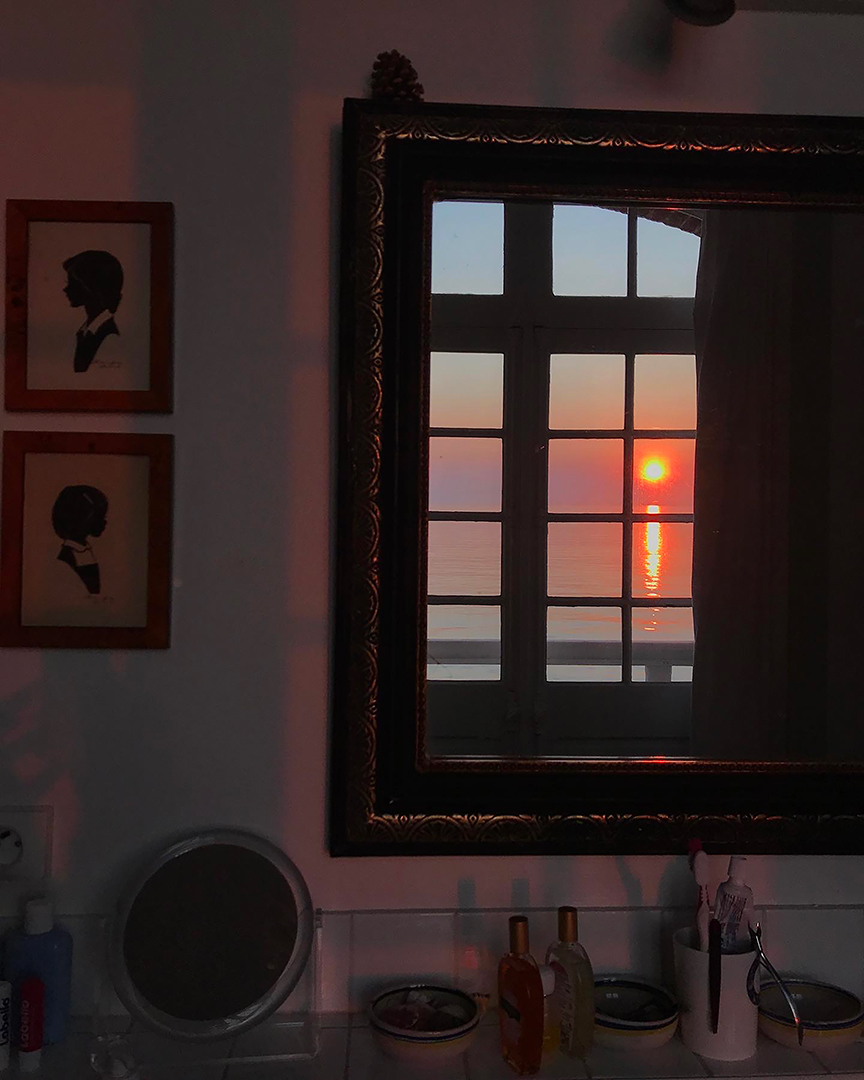 Margaux de fouchier Sunset Miroir.